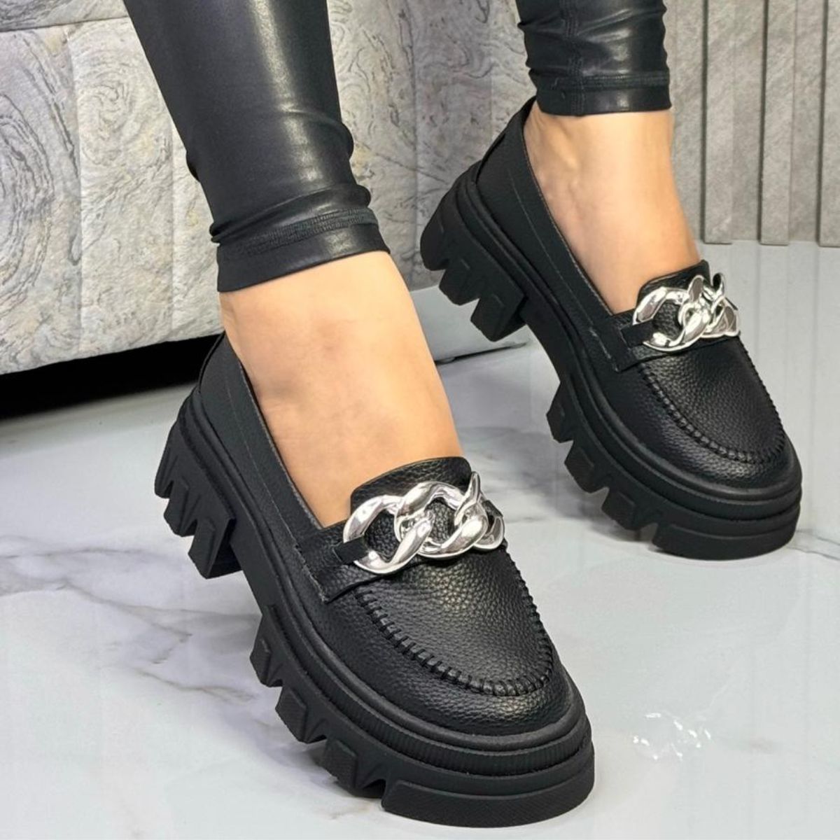Zapatillas  Mocasin Argolla