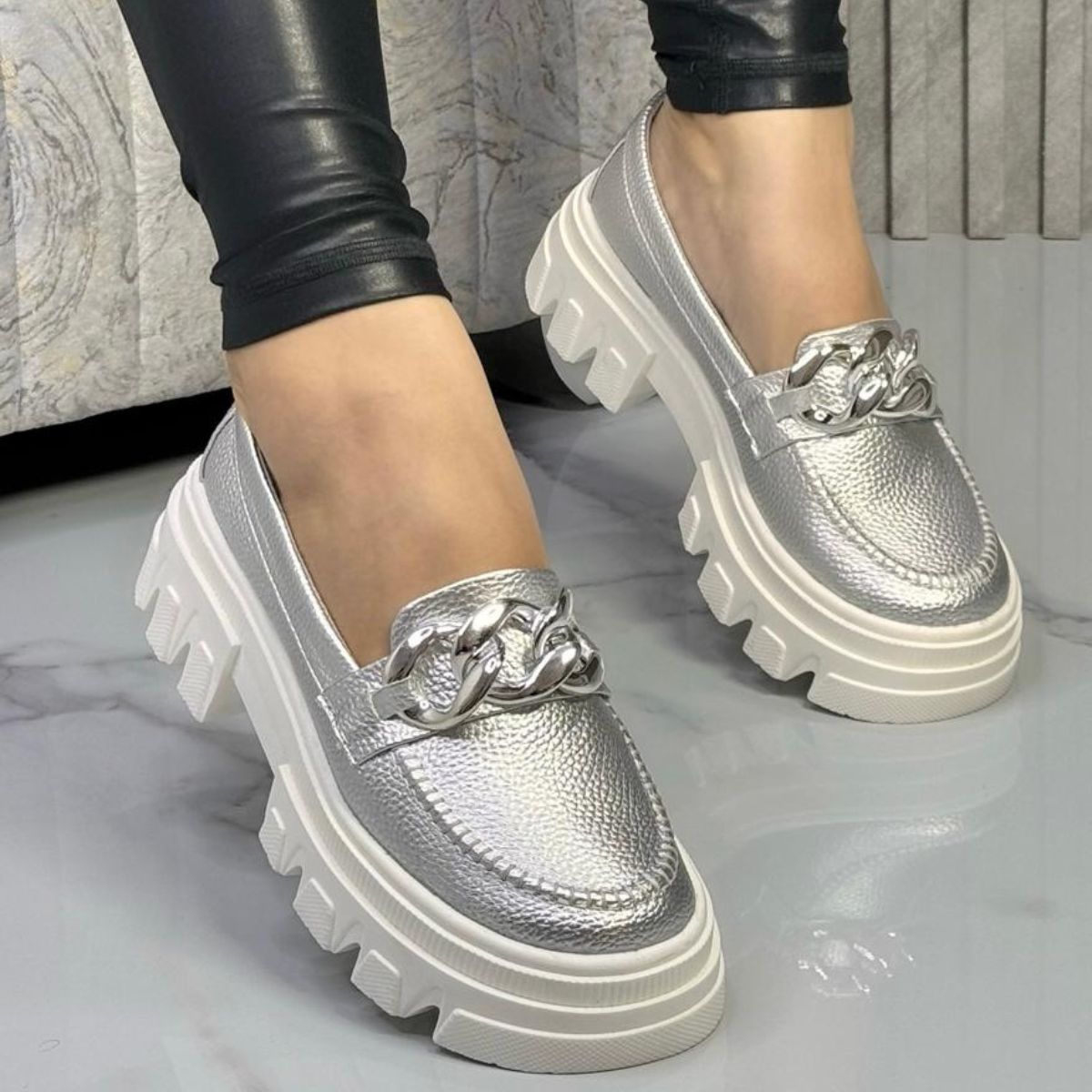 Zapatillas  Mocasin Argolla