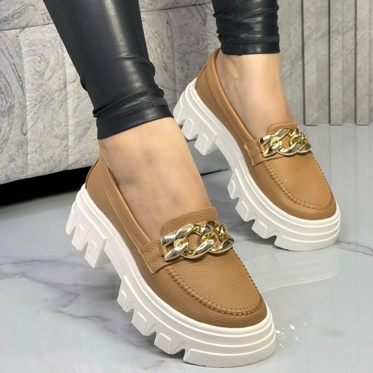 Zapatillas  Mocasin Argolla